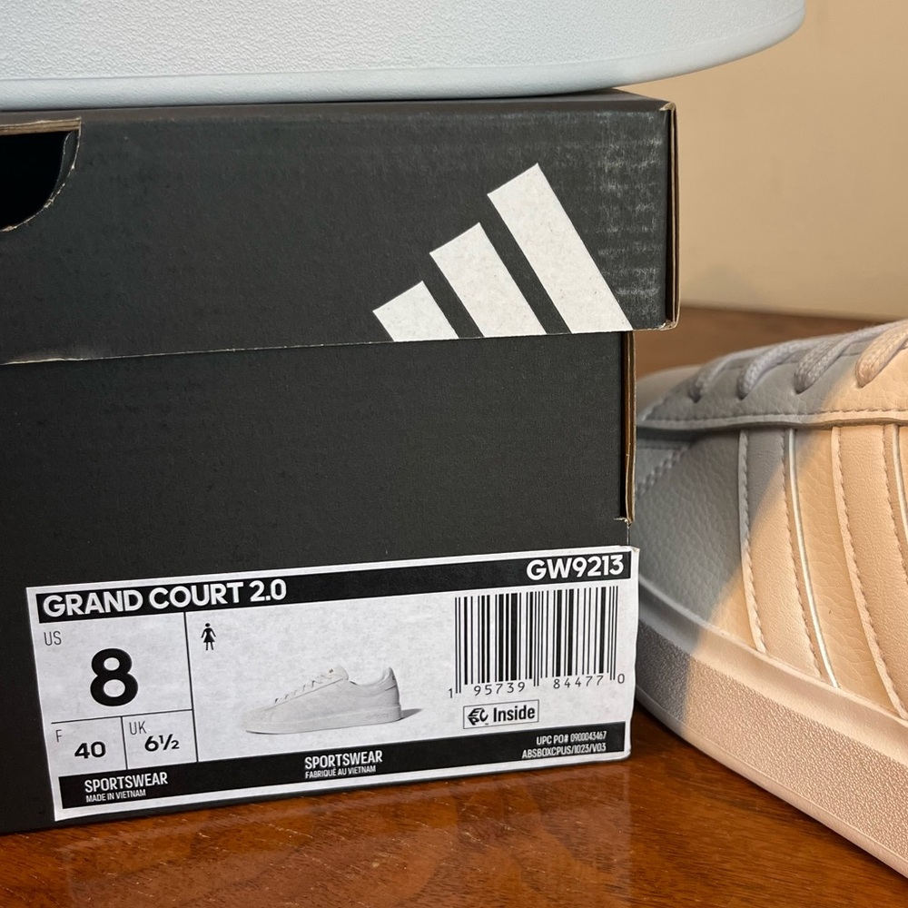 ADIDAS Women's Grand Court 2.0 Shoes - Picture 10 of 10